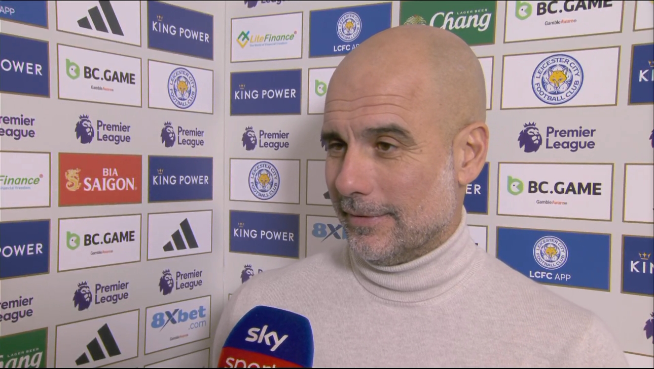 瓜迪奧拉：我們已經(jīng)沒機會去爭冠了，輸曼聯(lián)對信心的影響很大